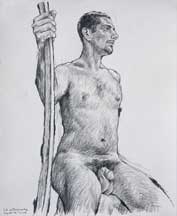 Life drawing by Jeff Whipple